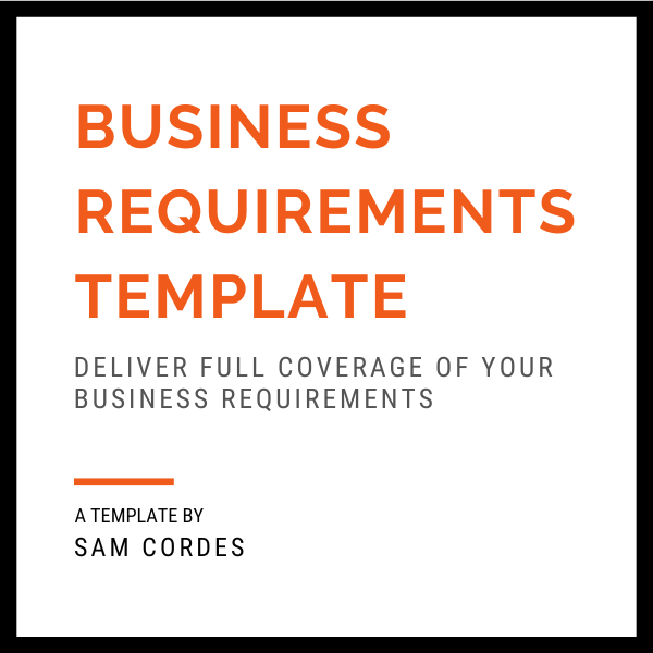 Business Requirements Document Template